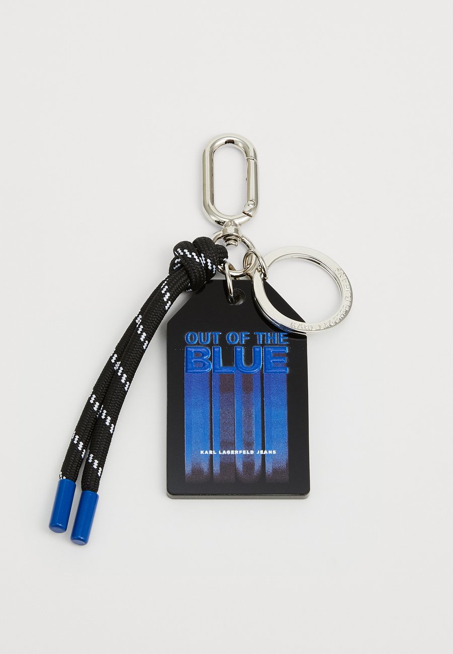 

Кошелек Karl Lagerfeld Jeans OUT OF THE BLUE KEYCHAIN UNISEX, Black/Blue/Black