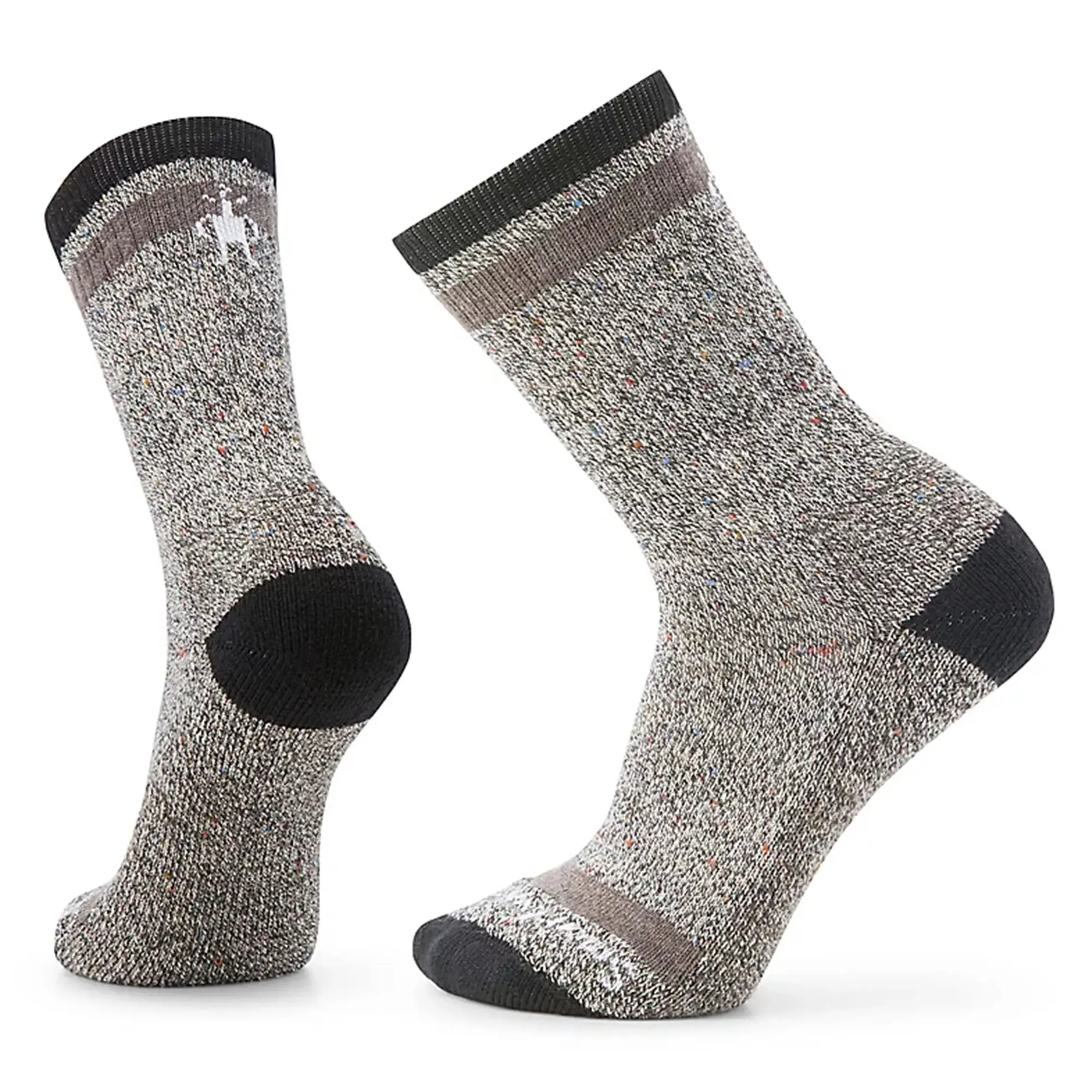 

Повседневные легкие амортизирующие носки Larimer Light Cushion Crew Socks Smartwool, Black Taupe