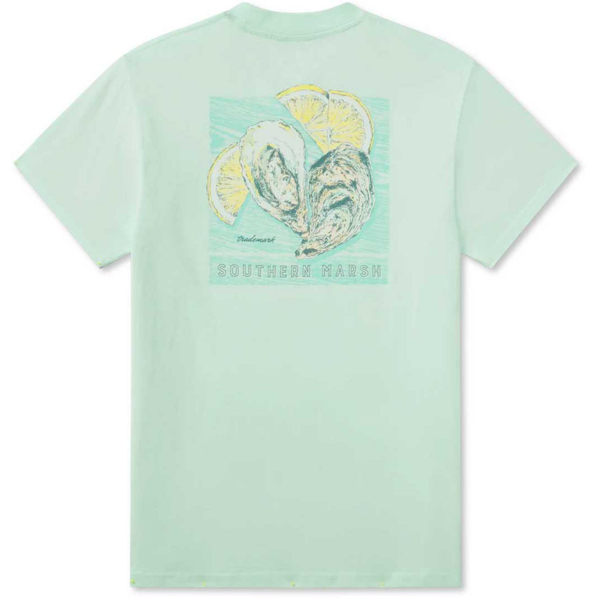 

Мужская футболка с коротким рукавом "Цитрусовая полуракушка" Southern Marsh, Honeydew