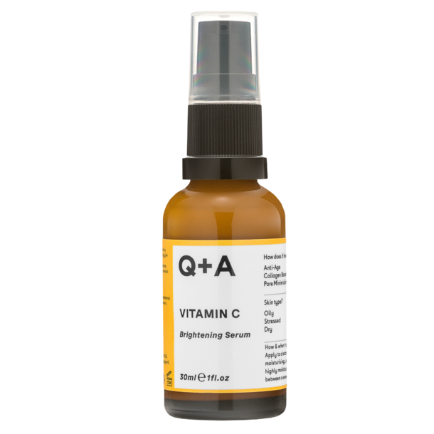 

Осветляющая сыворотка для лица vitamin c brightening serum Q+A, 30 мл