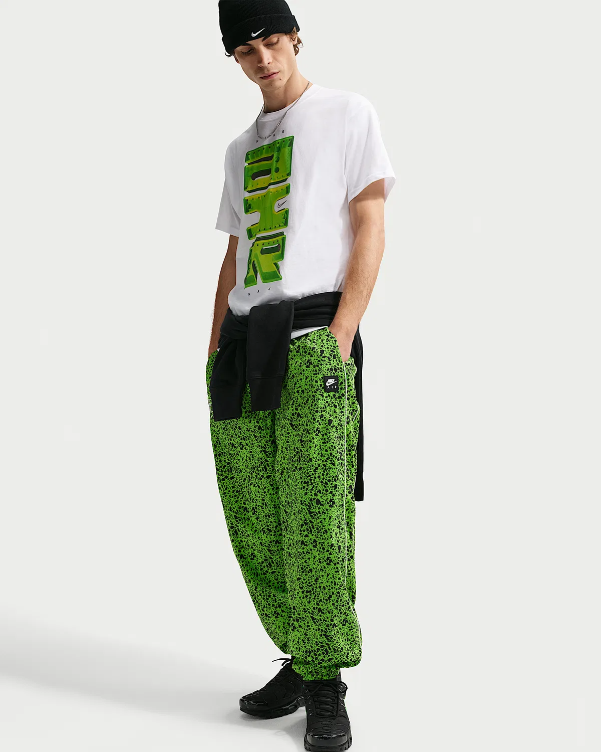 Мужские тканые штаны Nike Air, Mean Green — фото 4