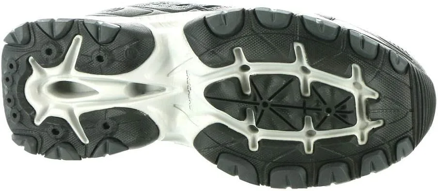 Мужские кроссовки Skechers Sparta 2.0 с кожаными вставками и шнурками, темно-серый — фото 4