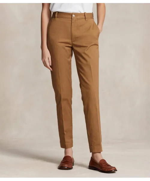 

Брюки Slim fit Polo Ralph Lauren, коричневый