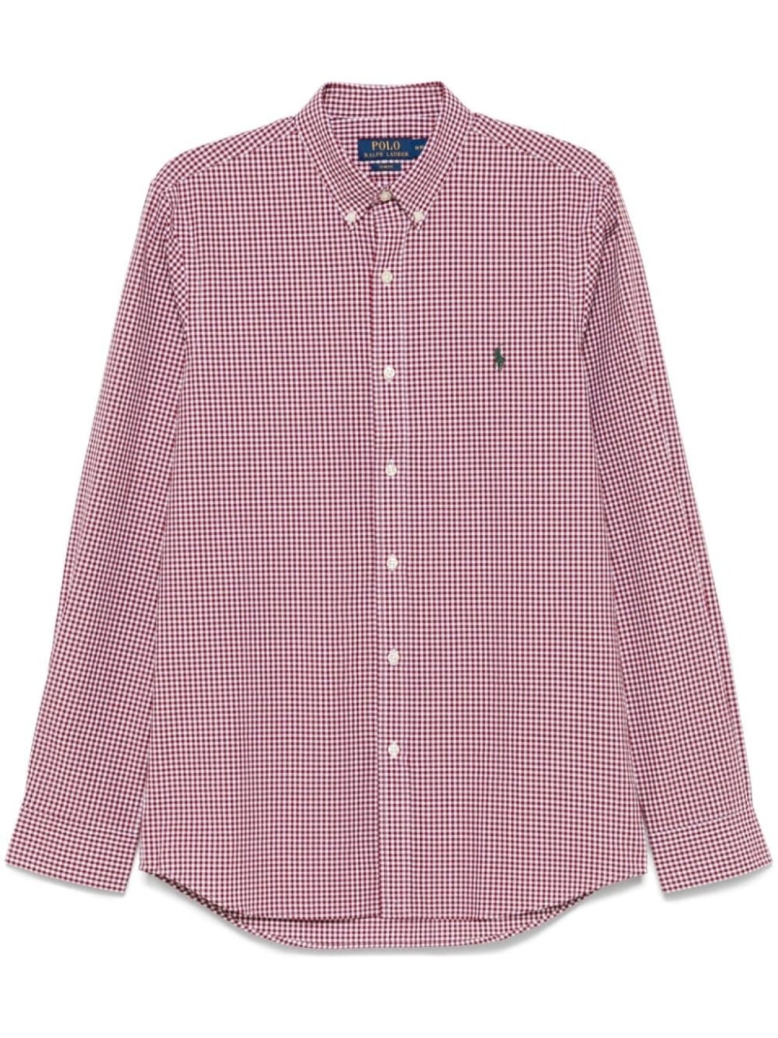 

Polo Ralph Lauren рубашка в клетку гингем, красный