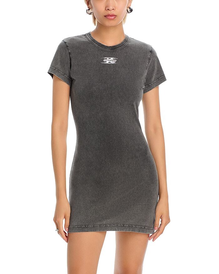 

Alexanderwang.t Мини-платье-футболка, серый