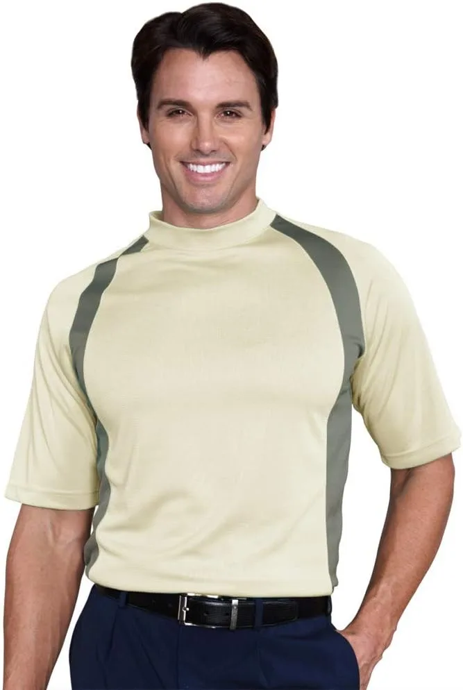 

Мужская рубашка Monterey Club из смесового вискозы с текстурным контрастом