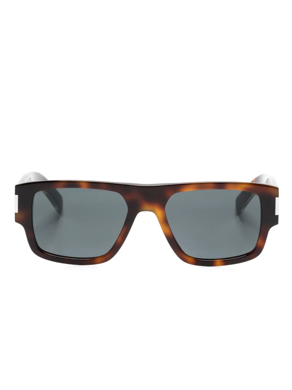 

Солнцезащитные очки SL 659 в квадратной оправе Saint Laurent Eyewear, коричневый