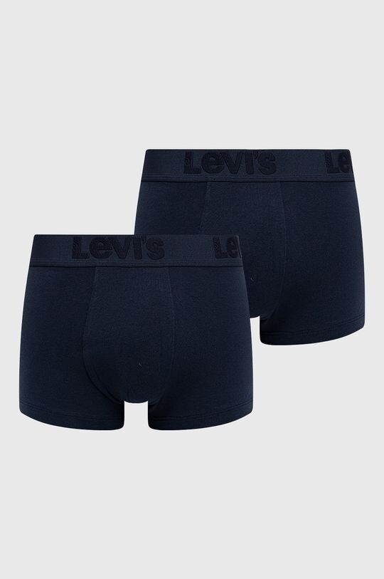 

Боксеры (3 пары) Levi's, темно-синий