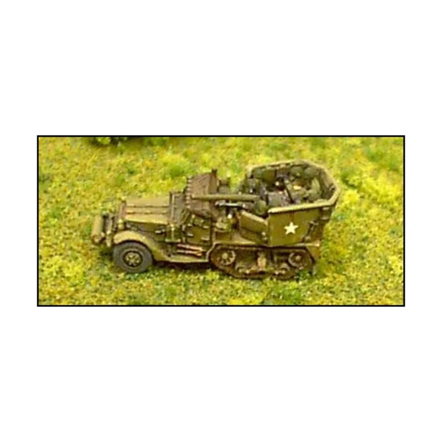 

М15А1 МГМС, WWII Micro Armour - United States - Halftracks (1:285)