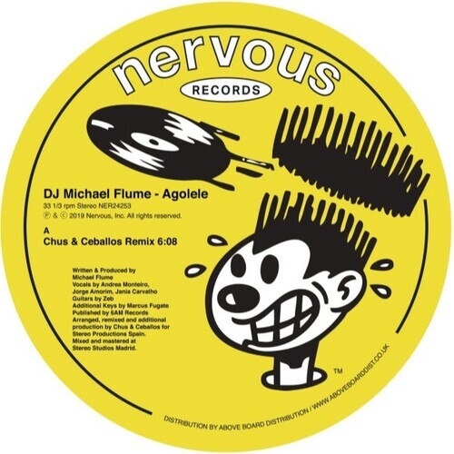 

Сингл 12" DJ Michael Flume: Agolele (Chus & Ceballos Remix)