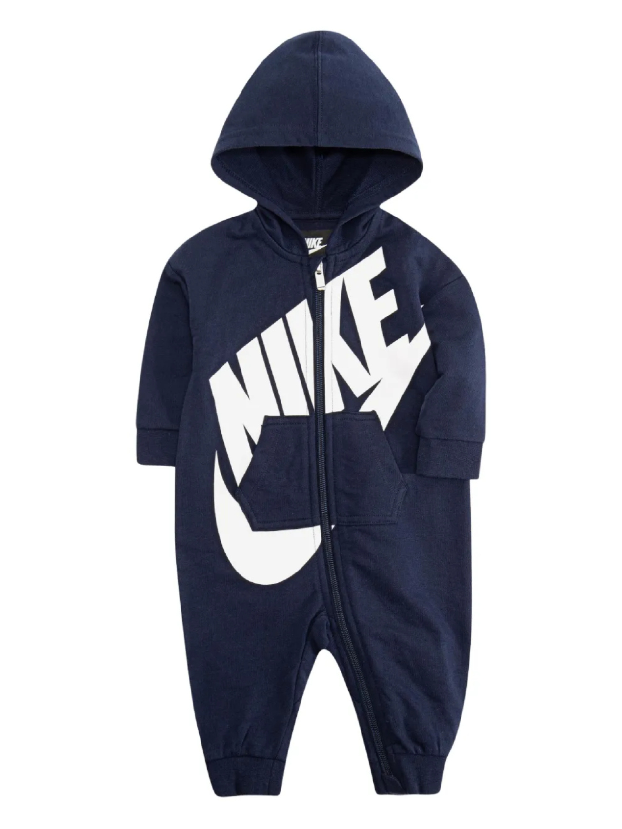 

Детский комбинезон с капюшоном и принтом логотипа Nike Kids, синий
