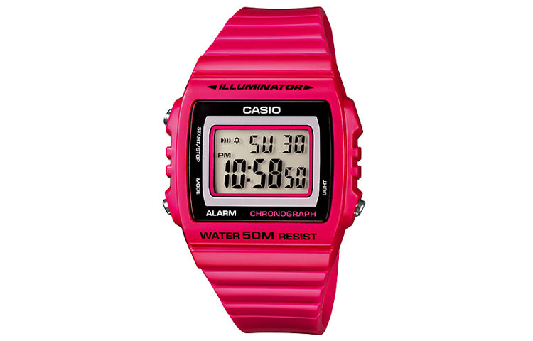 

CASIO Часы G-Shock W215H-4A Gray Watch W-215H-4A