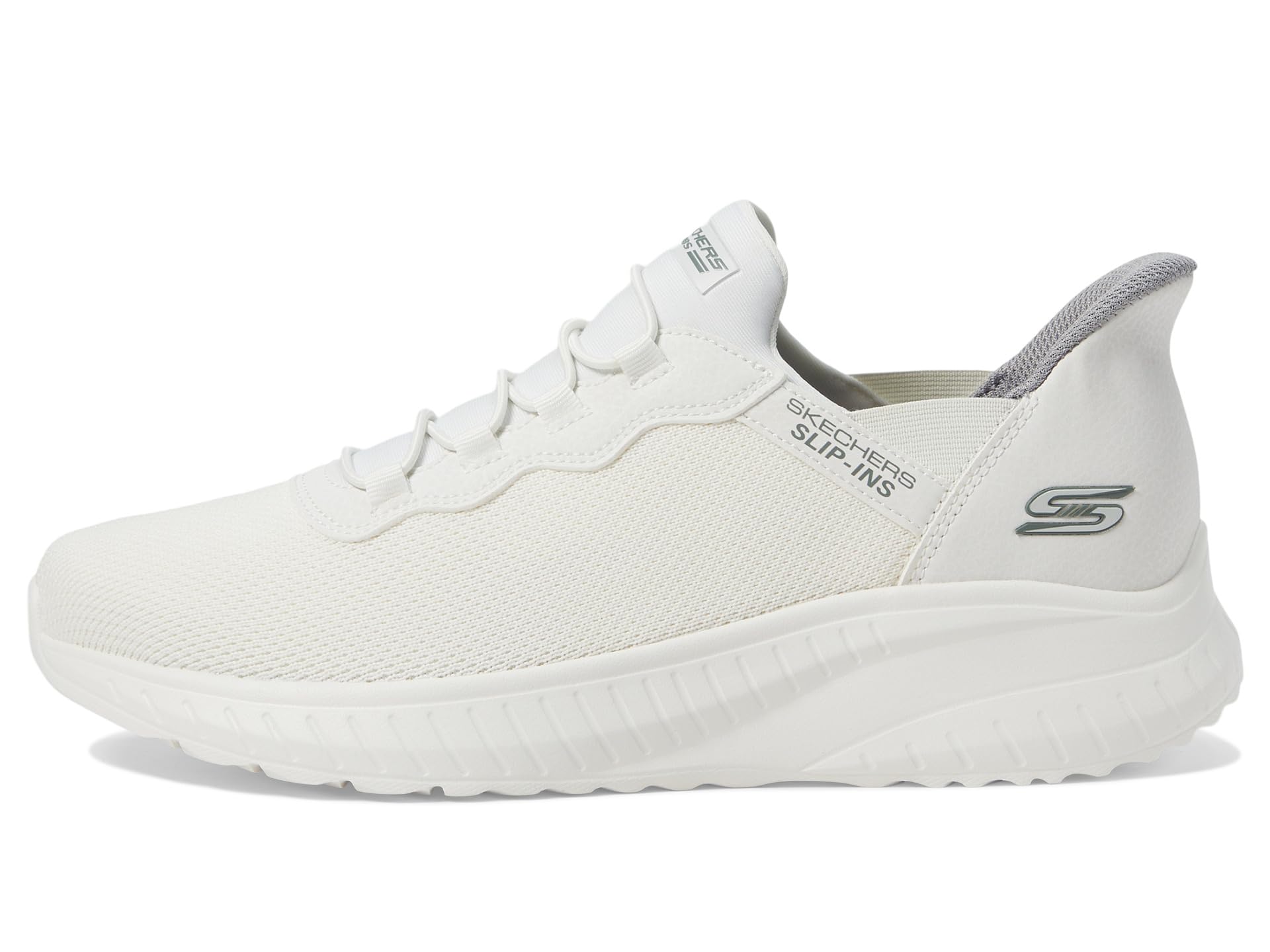 Кроссовки BOBS from SKECHERS Bobs Squad Chaos - Daily Hype Hands Free Slip-Ins, Off White — фото 4