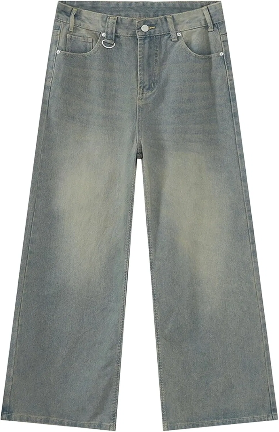 Джинсы свободные High Street, Light Grey 11