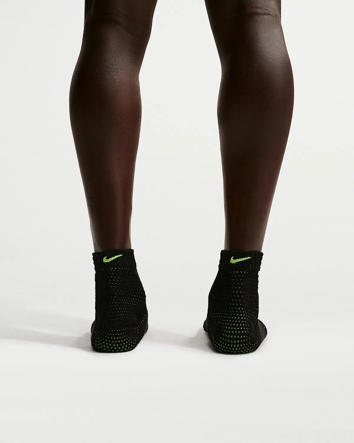Dri-FIT ADV Cushioned Ankle Socks (1 пара) Nike Unicorn, Black/Volt/Volt — фото 3