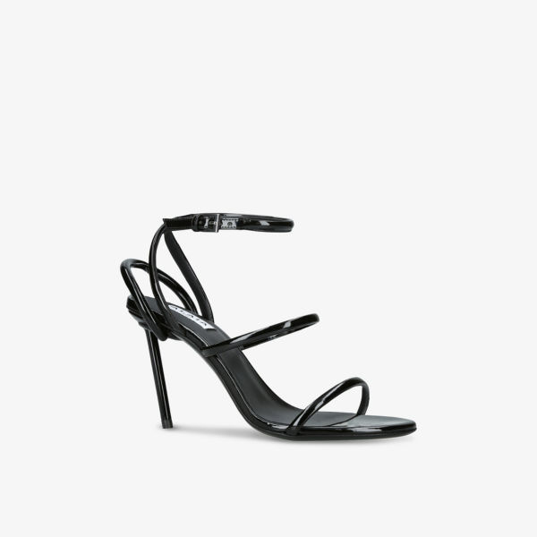 Туфли-сабо Azzedine Alaia Tubular-Strap на каблуке, черный — фото 3