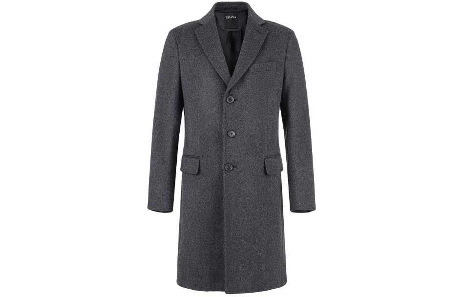 

Ermenegildo Zegna Серое мужское пальто, Gray