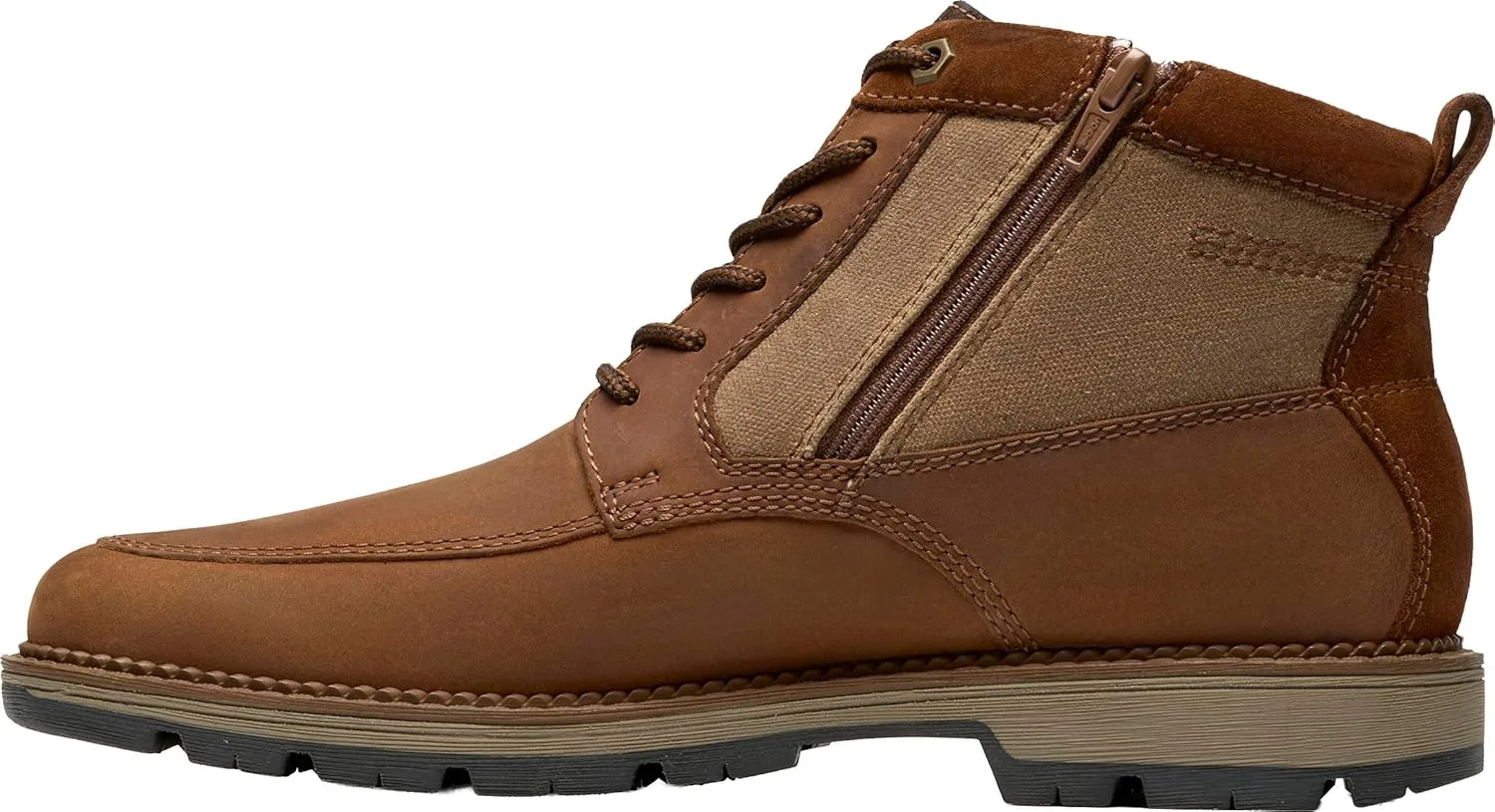 Мужские ботинки Clarks Maplewalk Rise, темно-коричневый — фото 3