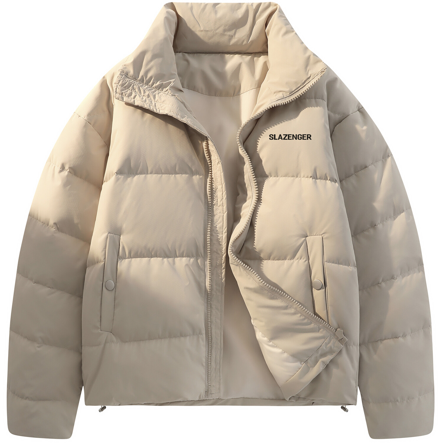 

Пуховик унисекс Slazenger, черный