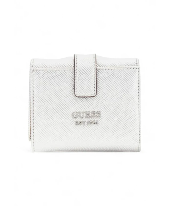 

Мини-Кошелек Rosalba из сафьяновой кожи Guess, серый