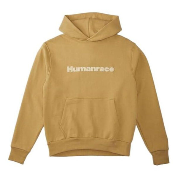 

Толстовка x pharrell humanrace logo hoodie 'tan' Adidas, мультиколор