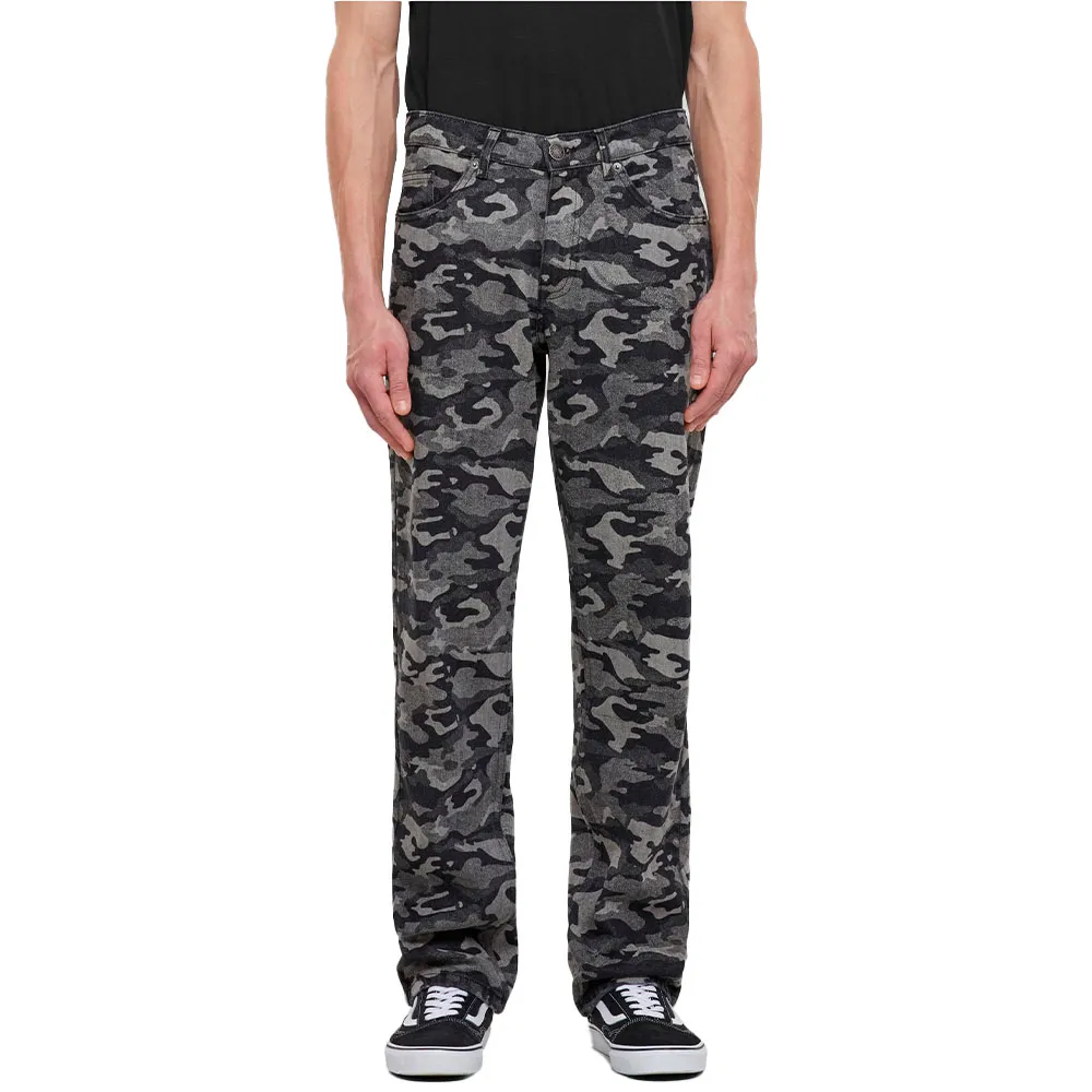 

Джинсы Urban Classics Laser Camo Printed, серый