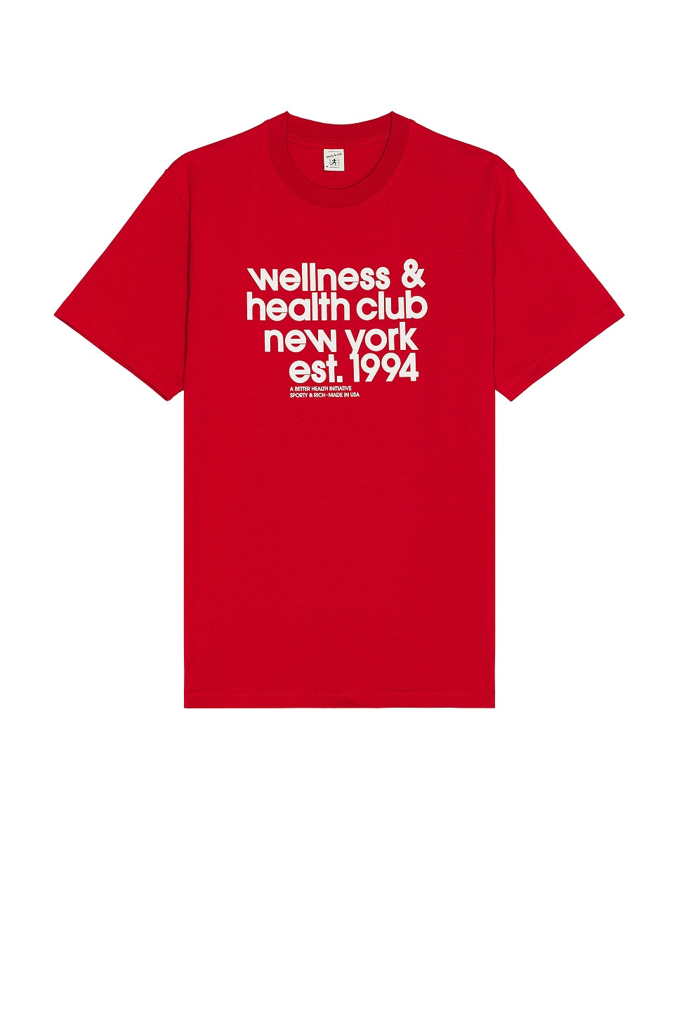 

Футболка USA Health Club Sporty & Rich, Crimson