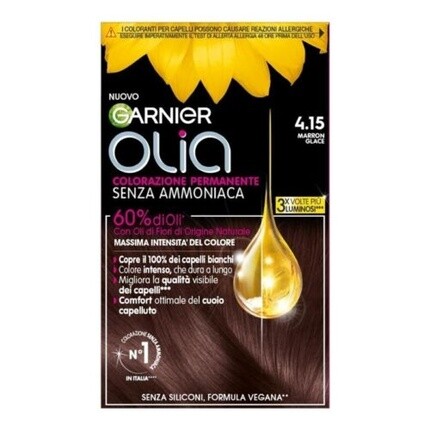 

Краска для волос Оля Н. 4.15 Глаз Коричневый, Garnier