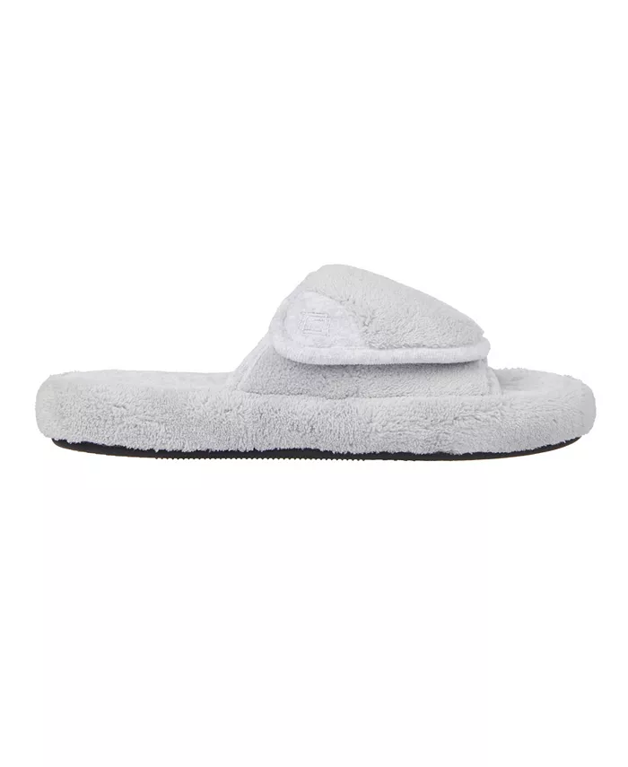 Женские тапочки-сабо Spa Slide из микрофлеса Isotoner Signature, серый — фото 2