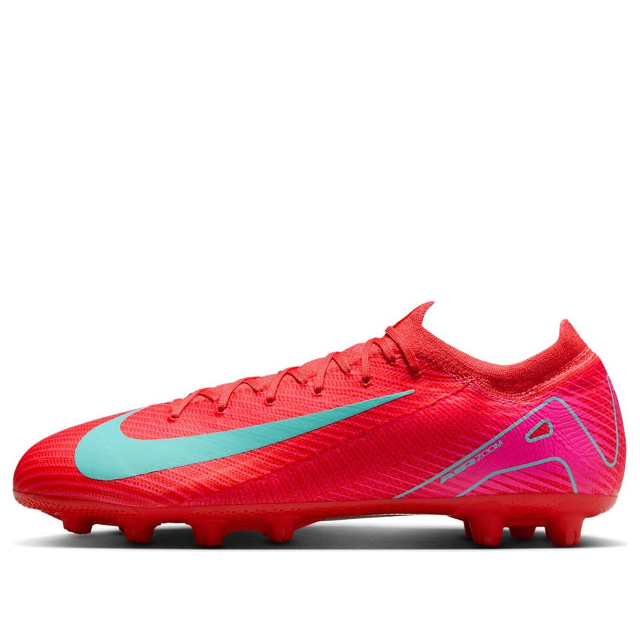 

Кроссовки Nike Mercurial Vapor 16 Pro HG 'Ember Glow Aurora Green', красный