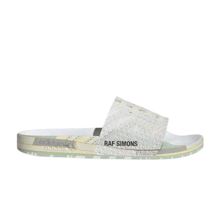 

Кроссовки Adidas Raf Simons x Peach Adilette Slides, белый