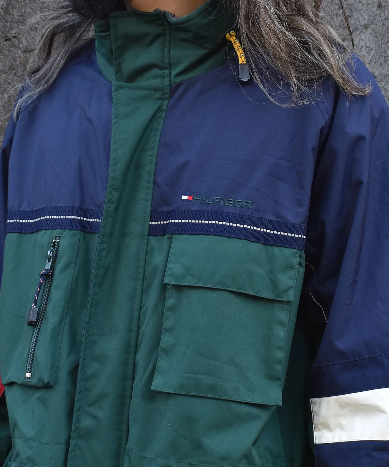 Куртка TOMMY HILFIGER Cold Stop с рефлектором, зелёная
