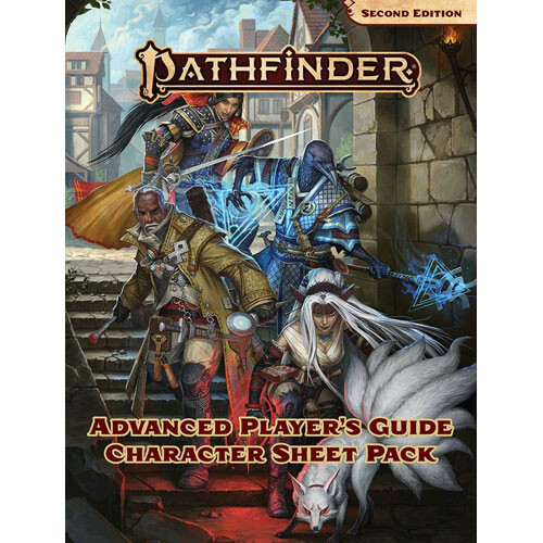 

Ролевая игра Paizo Publishing Pafthfinder 2E RPG: Advanced Player's Guide Character Sheet Pack