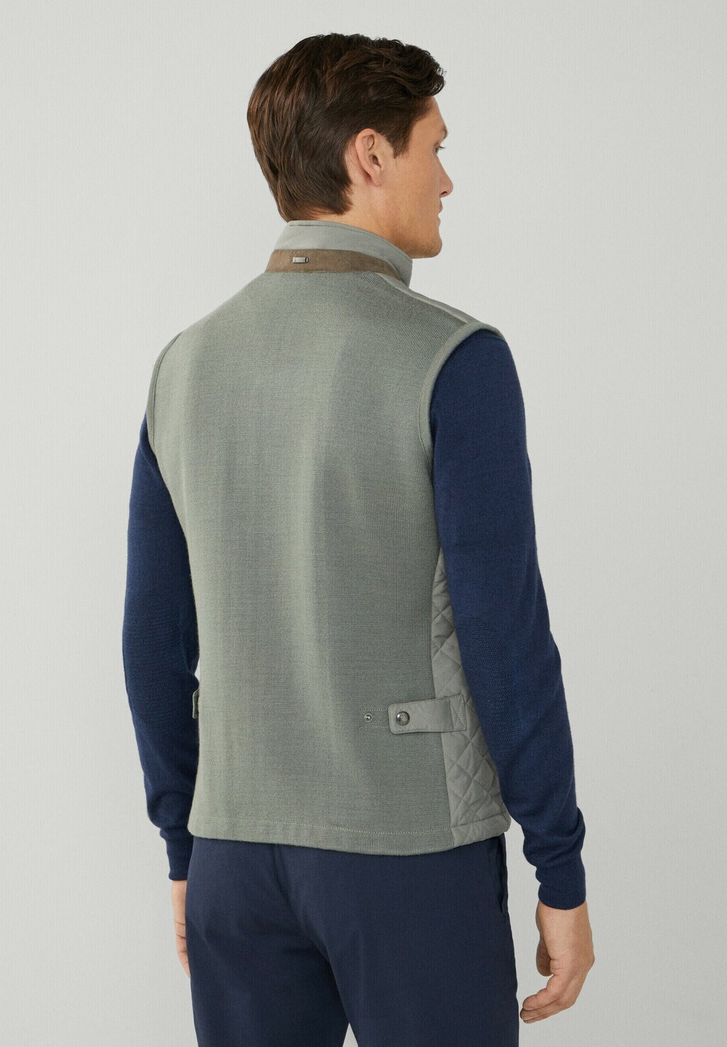 

Жилет CHANNEL Hackett London, хаки