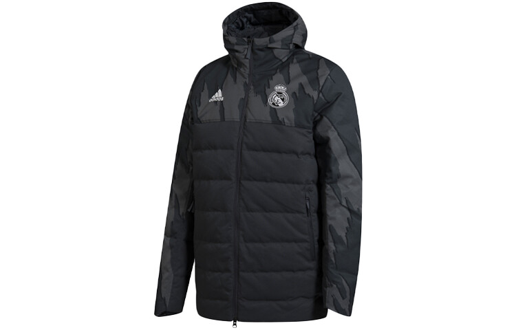 

Пуховик мужской черный Adidas, черный