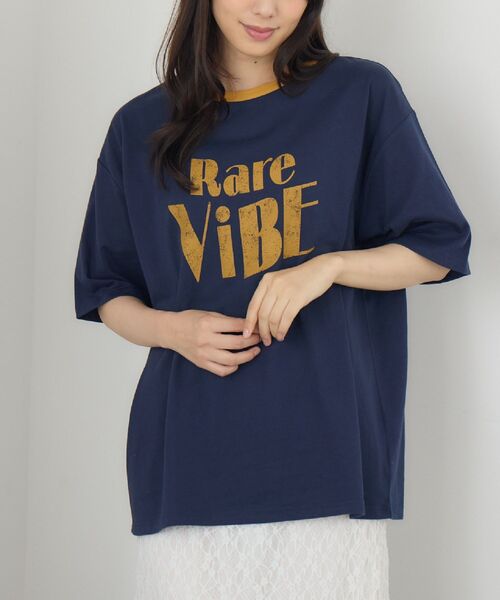 

Футболка, ретро-принт RETRO GIRL, синий