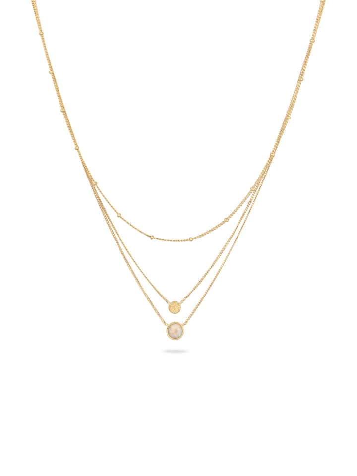 

Elli Колье из серебра 925 пробы с золотым покрытием