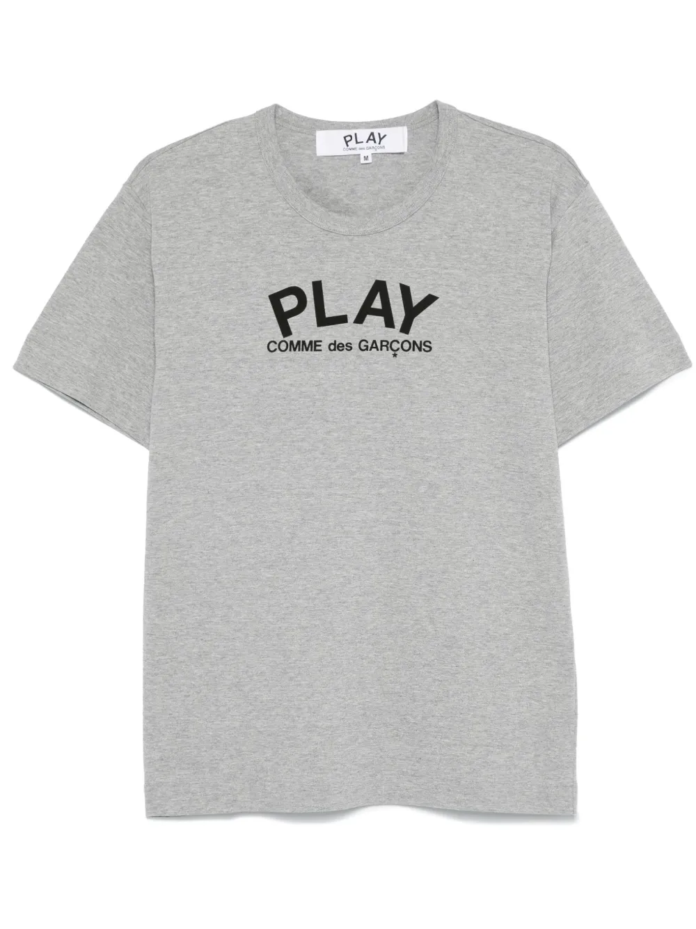 

Футболка с логотипом Comme Des Garçons Play, серый
