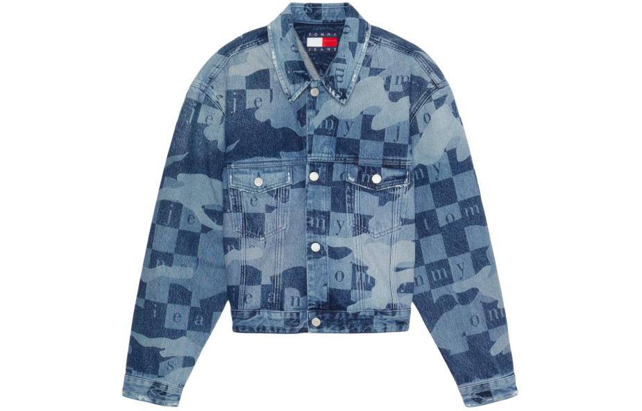 

Tommy Hilfiger Джинсовая куртка унисекс синяя, Blue 1A5