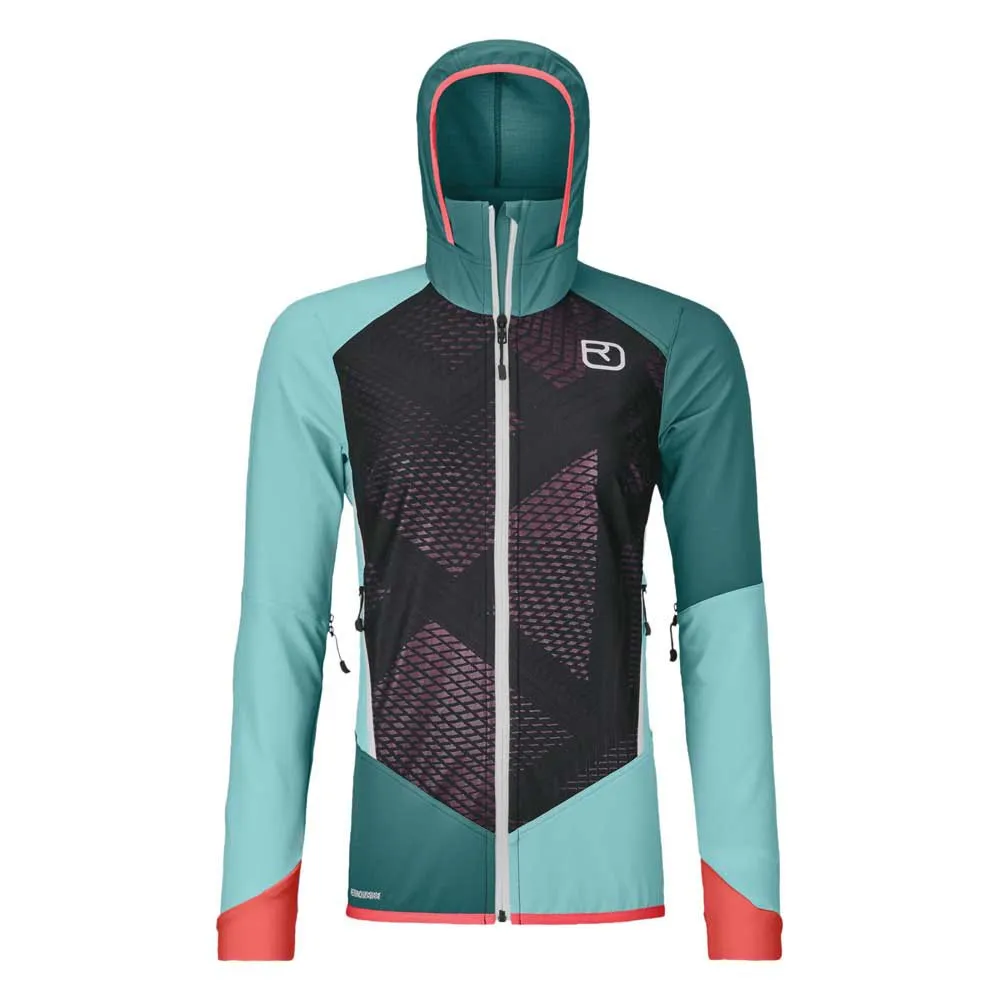 

Куртка Ortovox Col Becchei softshell, зеленый