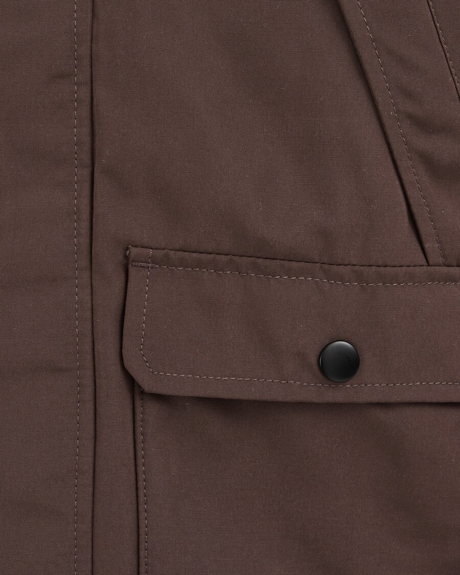Демисезонная куртка WE Fashion, Dark brown — фото 4