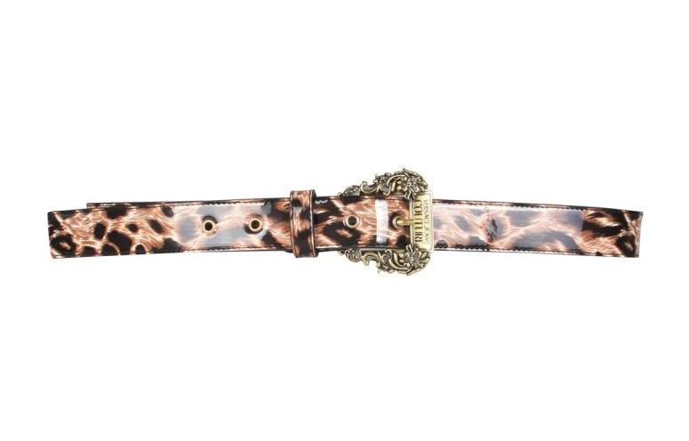 

VERSACE JEANS COUTURE Кожаный ремень унисекс разноцветный, Multicolor