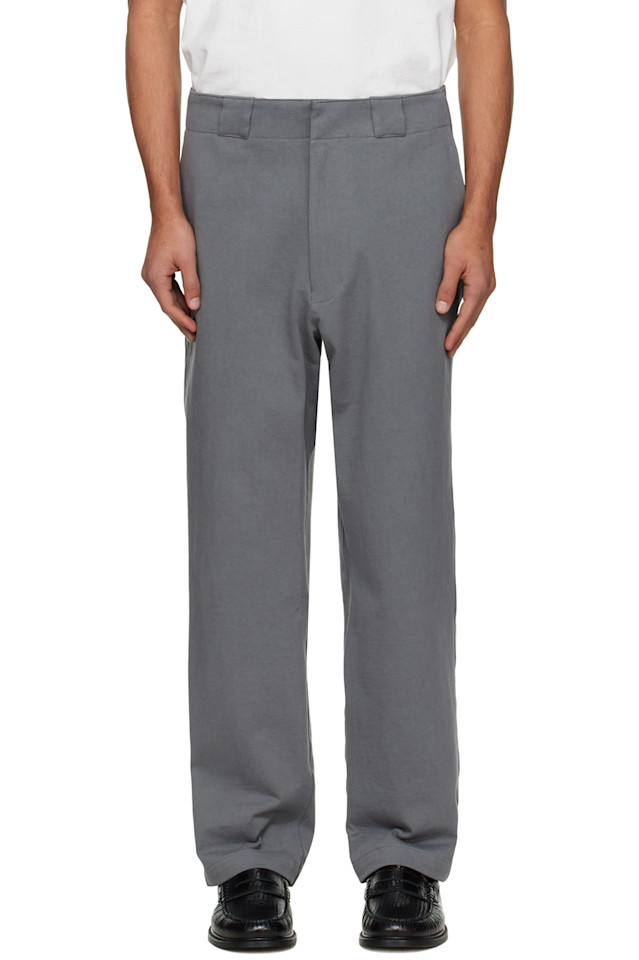 

Lady White Co. Серые трикотажные брюки