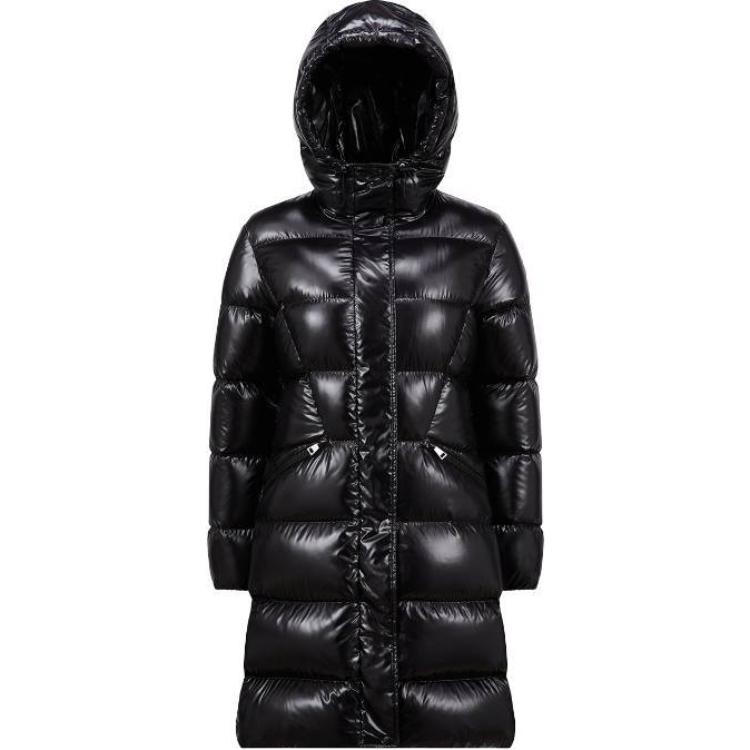 

Пуховик женский черный Moncler