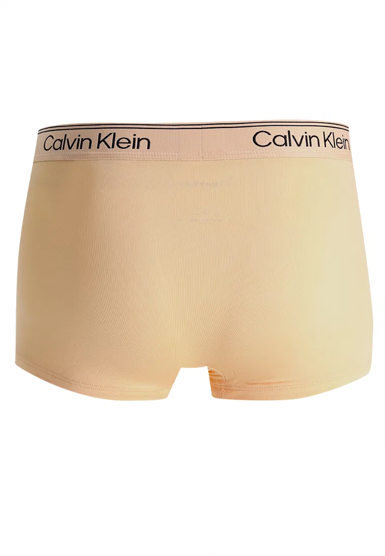 Трусы, микрофибра, низкая посадка, 3 шт., Calvin Klein, синий — фото 3