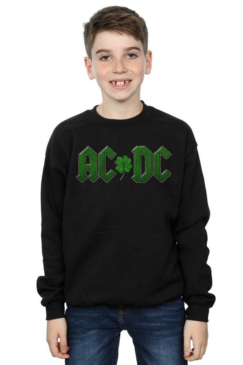 

Толстовка с логотипом Shamrock AC/DC, черный