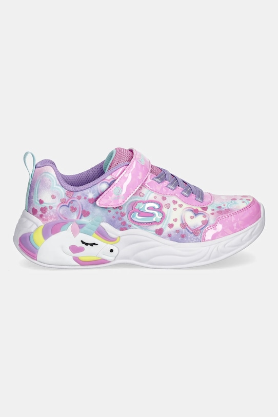 Детские кроссовки UNICORN DREAMS - HEART SPARKL Skechers, мультиколор — фото 2