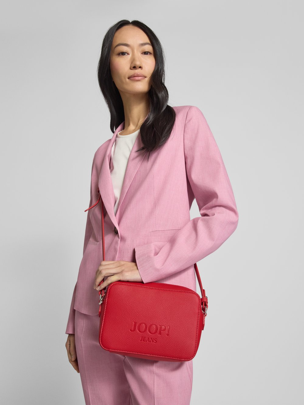 

Сумочка с этикеткой, модель «lettera 1.0 cloe» JOOP! Jeans, красный