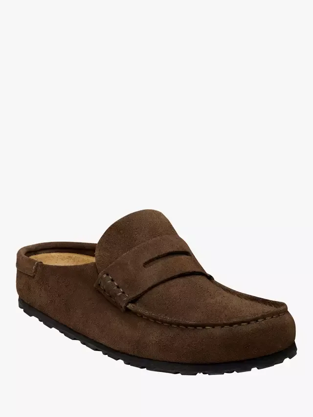 Лоферы Birkenstock Naples, коричневый — фото 2