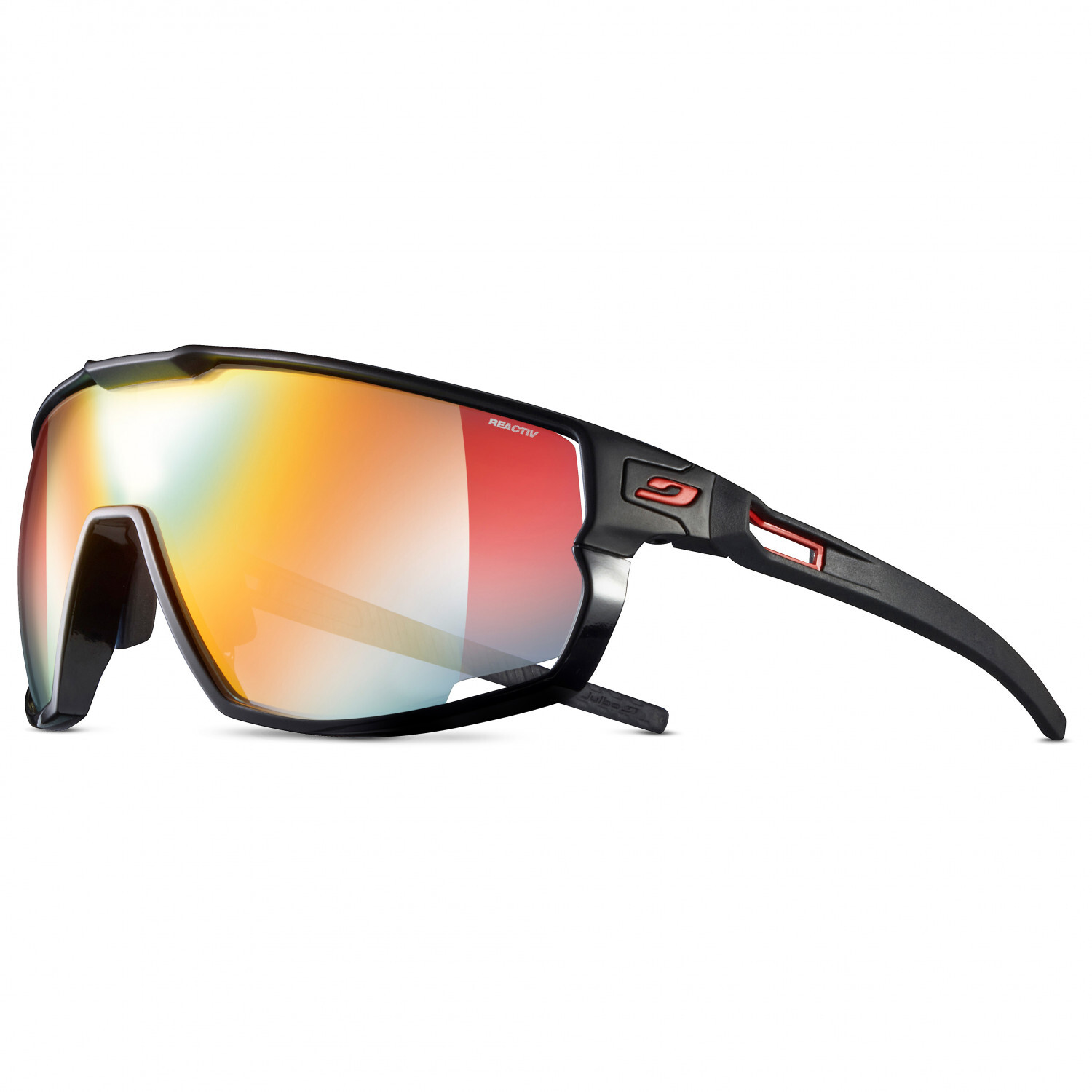 

Велосипедные очки Julbo Rush Reactiv Performance S1 3 (VLT 17 / 75%), цвет Matt Black/ Black